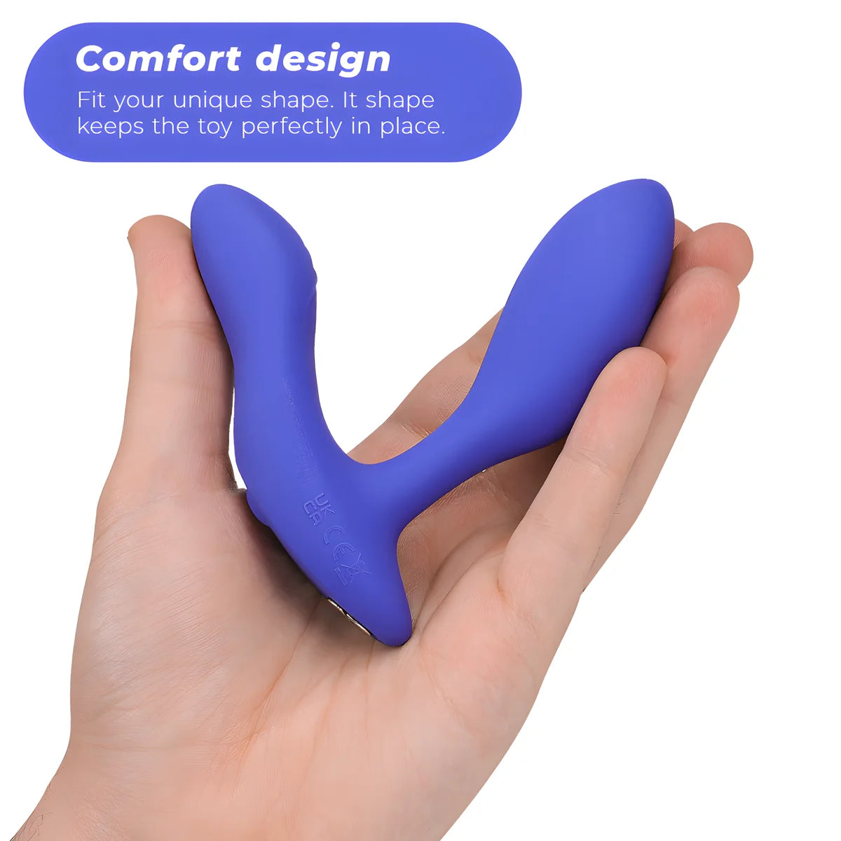 we vibe masseur de prostate vector bleu