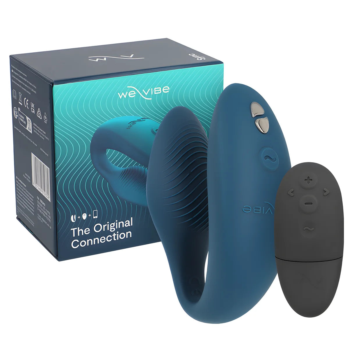 we vibe vibrateur portable sync pour couples 2eme generation vert