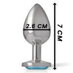 Plug anal Élégance, bijou en aluminium - Vignette | Adopt1toy