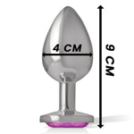 Plug anal Élégance et plaisir en Aluminium - Vignette | Adopt1toy