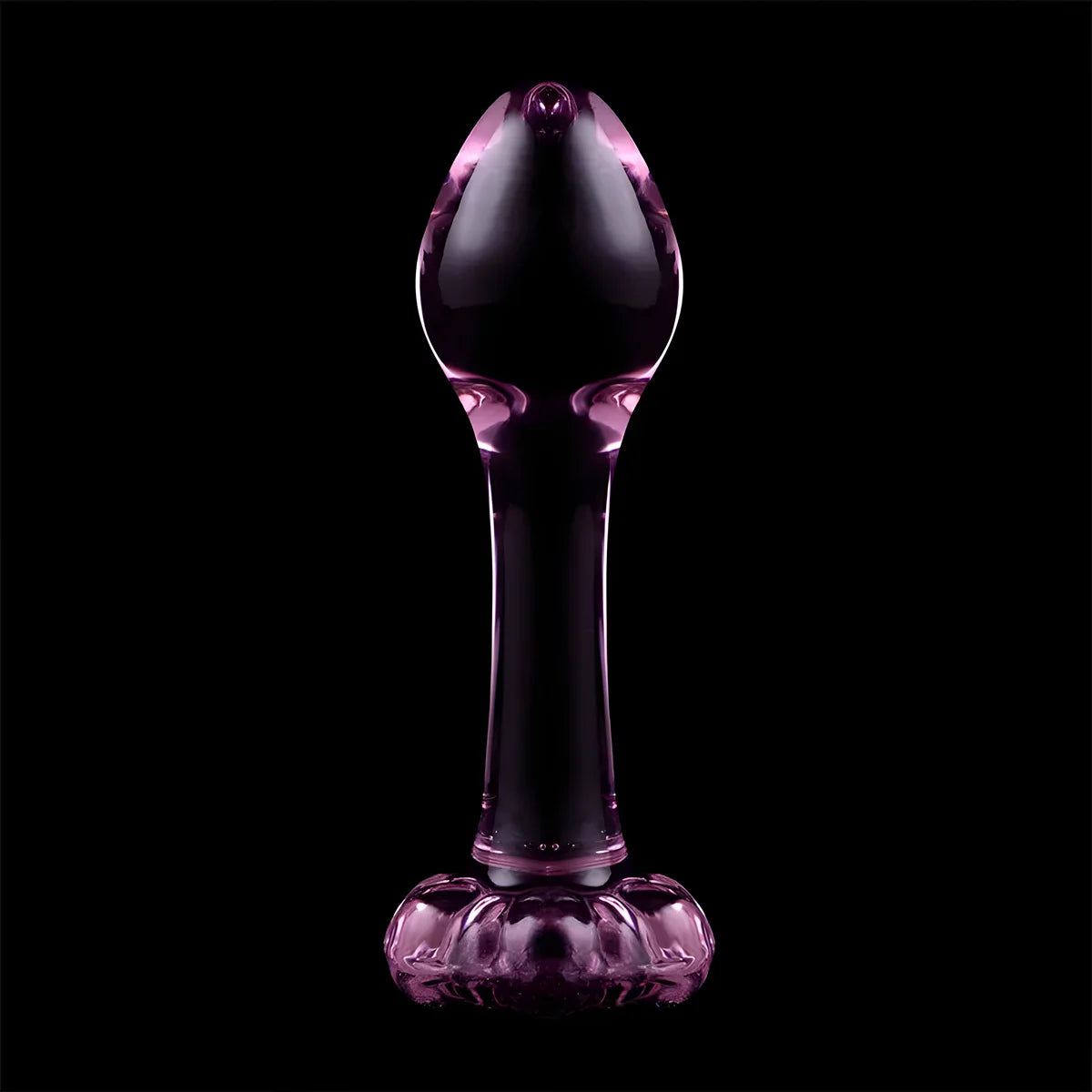 nebula series by ibiza plug anal modele 2 verre borosilicate clair 11 cm o 3 5 cm