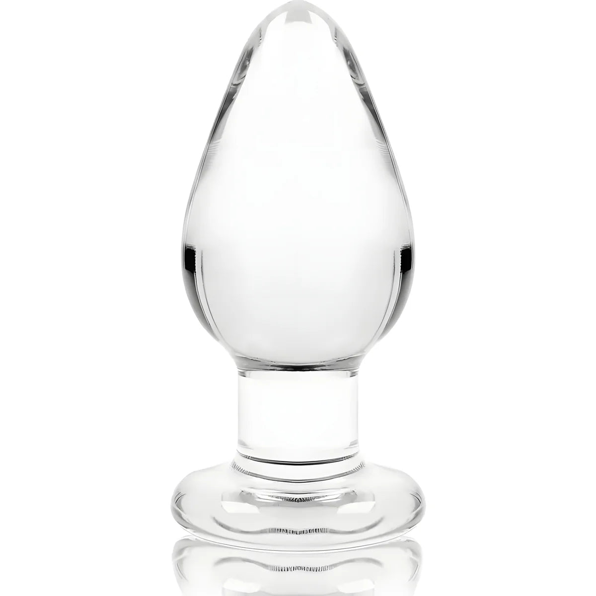 nebula series by ibiza plug anal modele 3 verre borosilicate transparent 11 cm o 5 cm