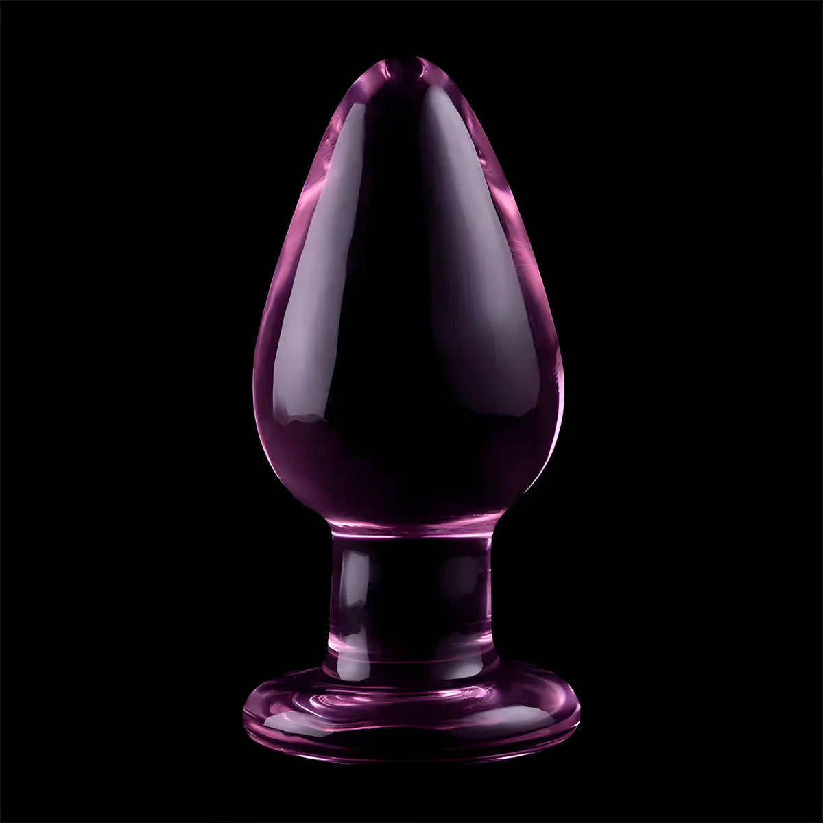 nebula series by ibiza plug anal modele 3 verre borosilicate transparent 11 cm o 5 cm