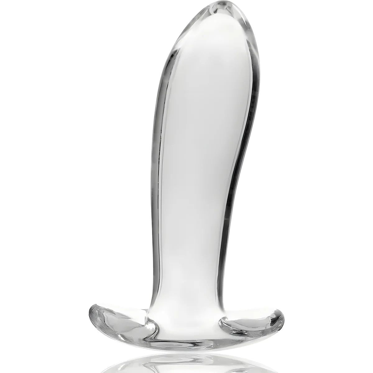 nebula series by ibiza plug anal modele 5 verre borosilicate clair 12 5 cm o 3 5 cm
