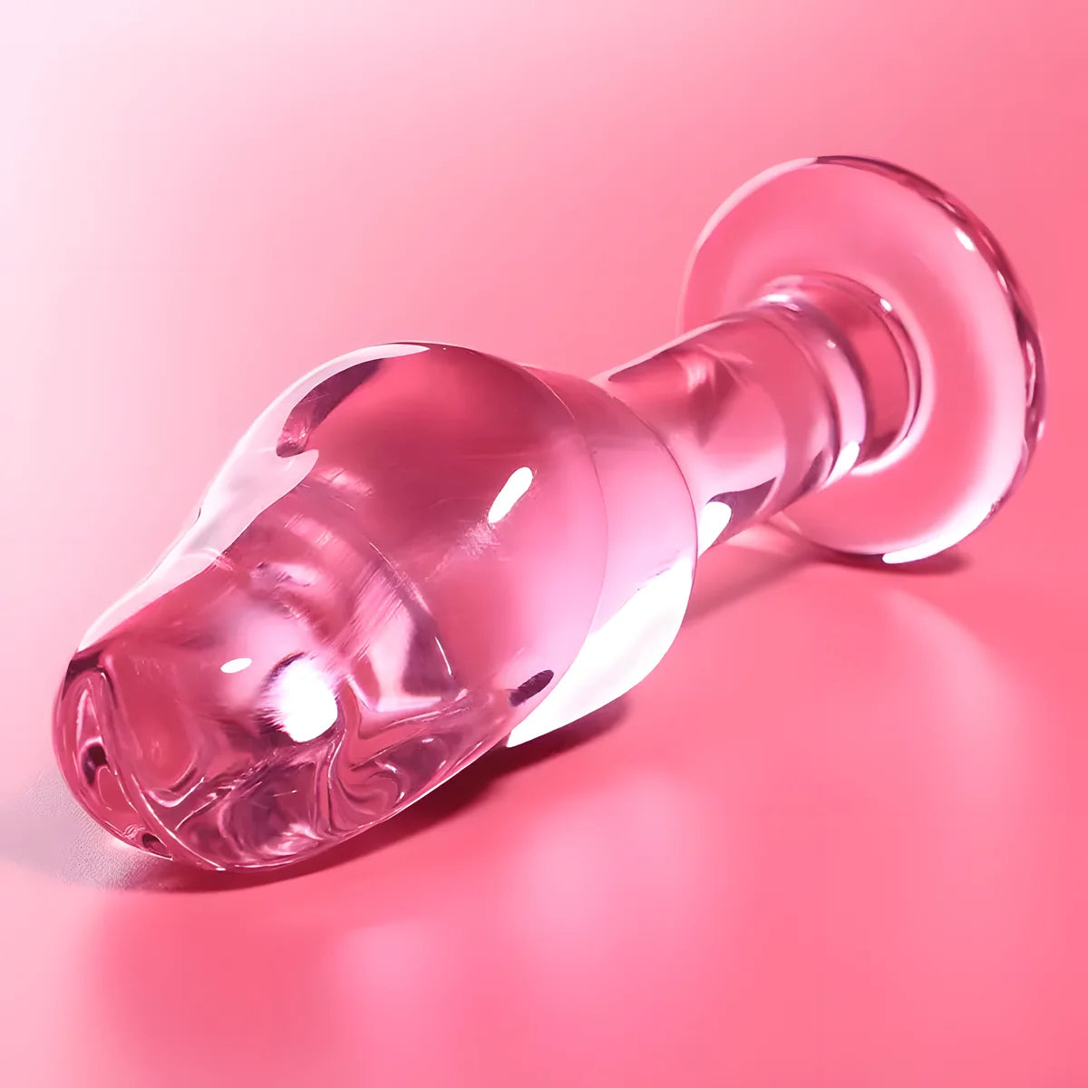 nebula series by ibiza plug anal modele 6 verre borosilicate clair 12 5 cm o 4 cm