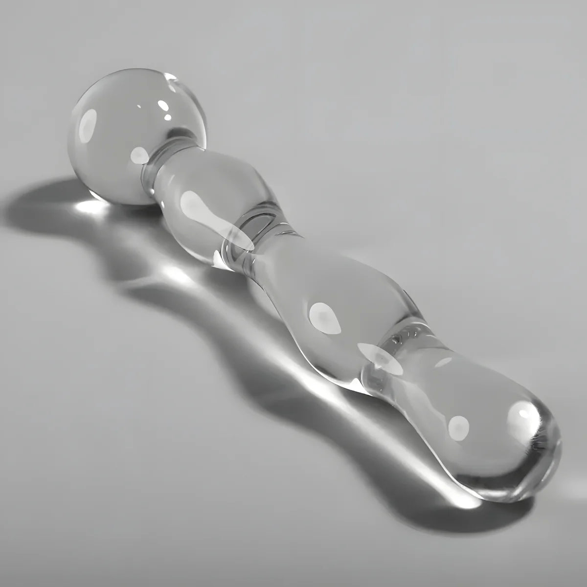 nebula series by ibiza modele 13 gode en verre borosilicate clair 18 cm o 3 5 cm