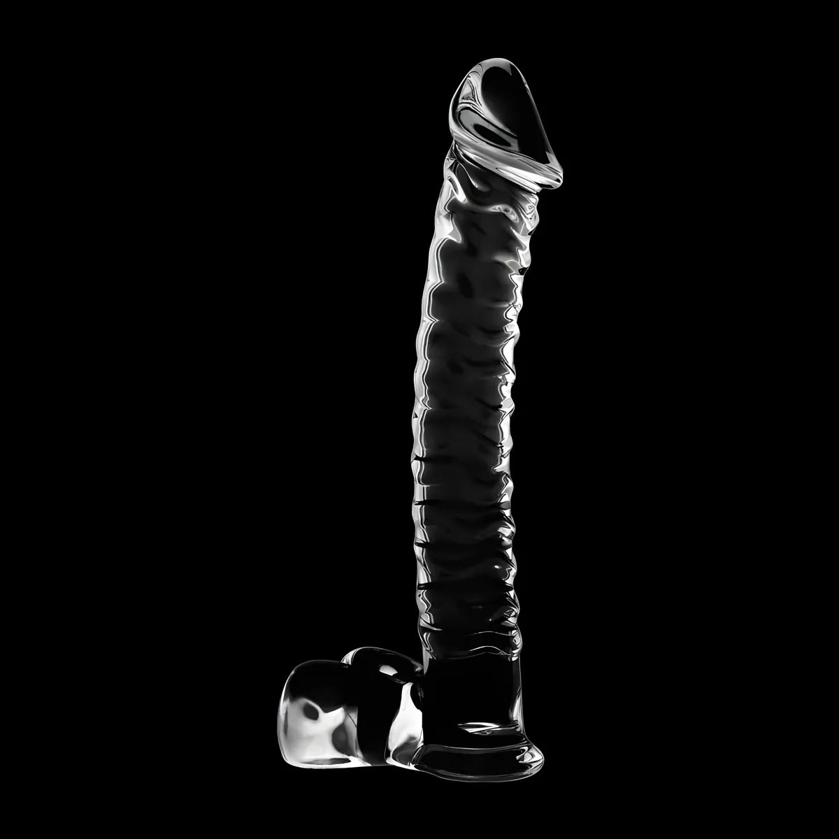 nebula series by ibiza modele 23 gode en verre borosilicate clair 21 5 cm o 4 cm