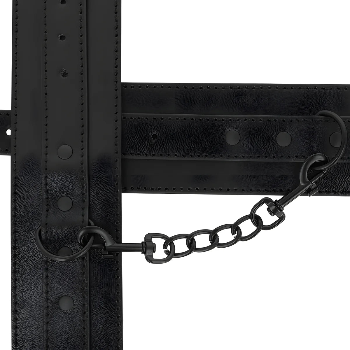 intense fetish chevilles en cuir vegetalien