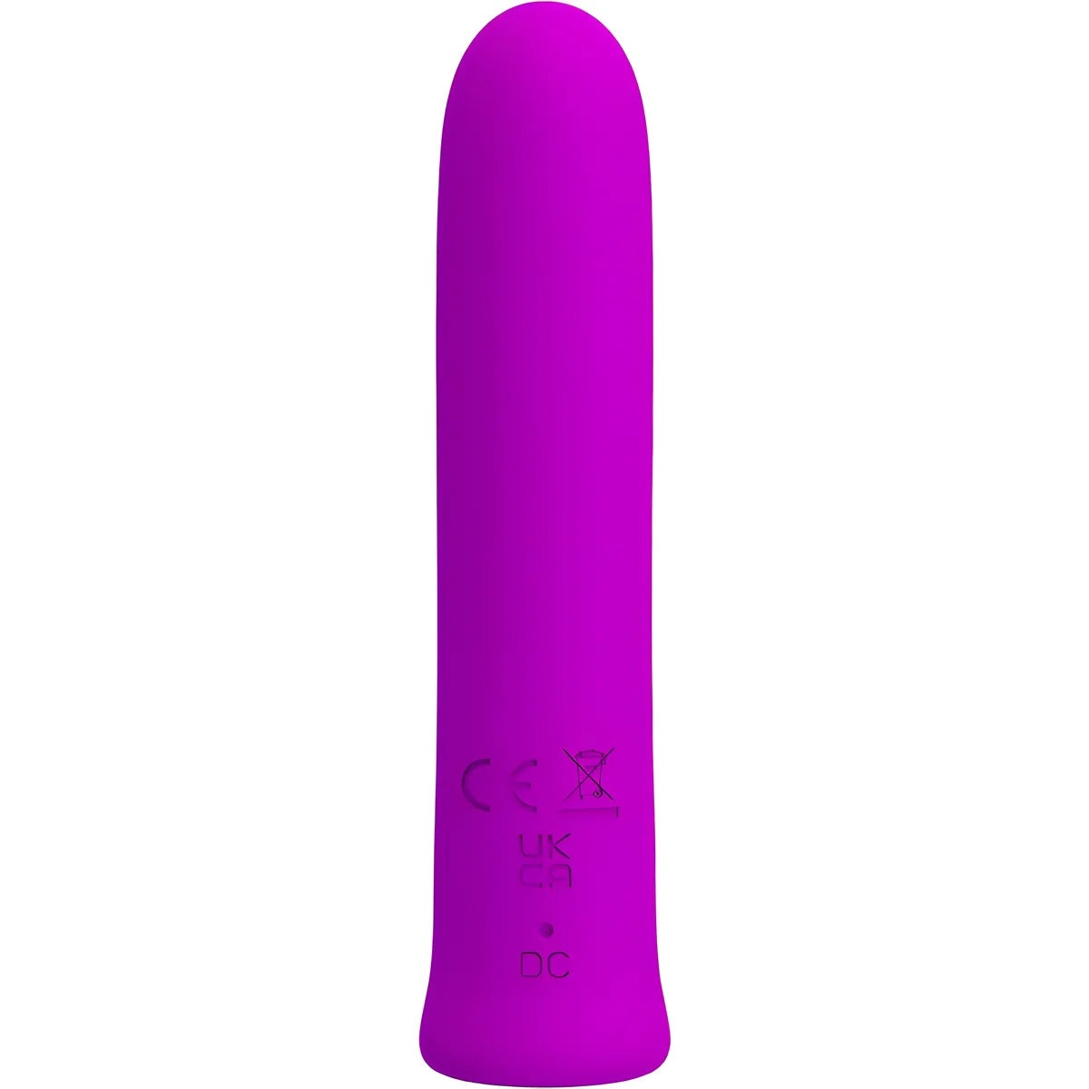 pretty love vibrateur curtis mini super power 12 vibrations en silicone violette