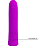 PRETTY LOVE - VIBRATEUR CURTIS MINI SUPER POWER 12 VIBRATIONS EN SILICONE VIOLETTE - Vignette | Adopt1toy