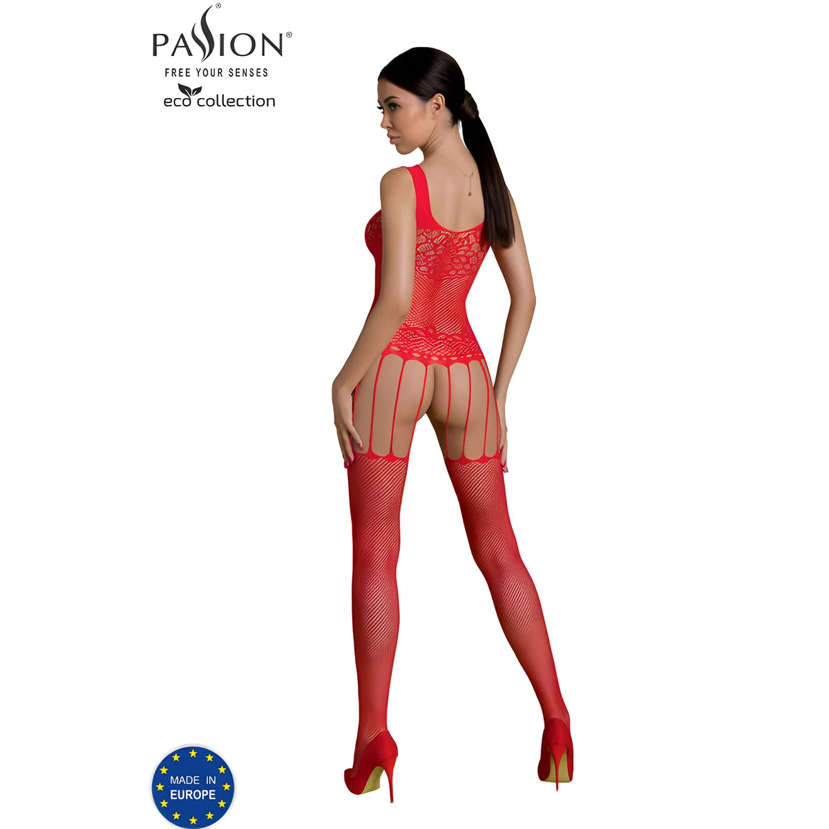 passion bodystocking eco collection eco bs001 noir