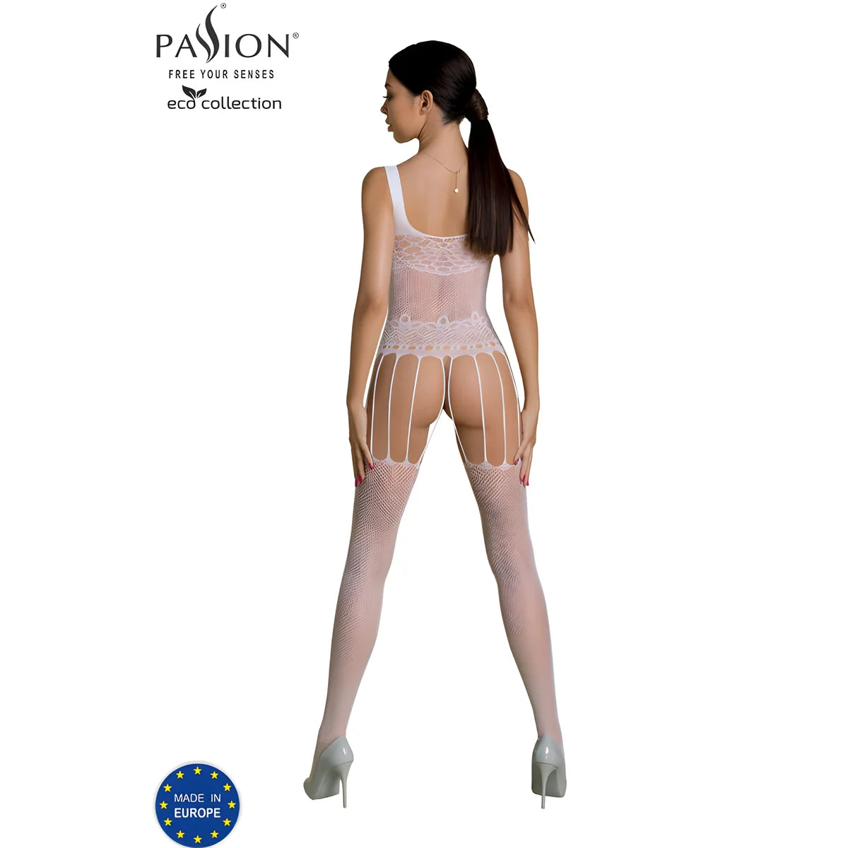 passion bodystocking eco collection eco bs001 noir