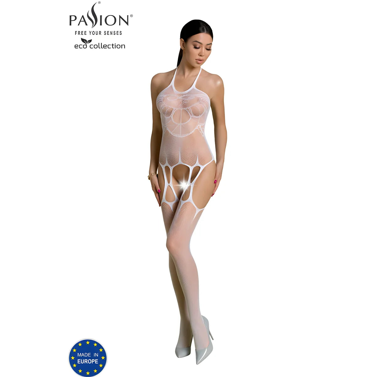 passion bodystocking eco collection eco bs002 noir