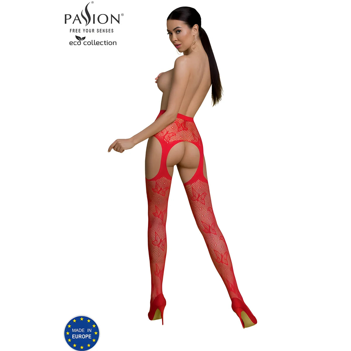 passion bodystocking eco collection eco s001 noir