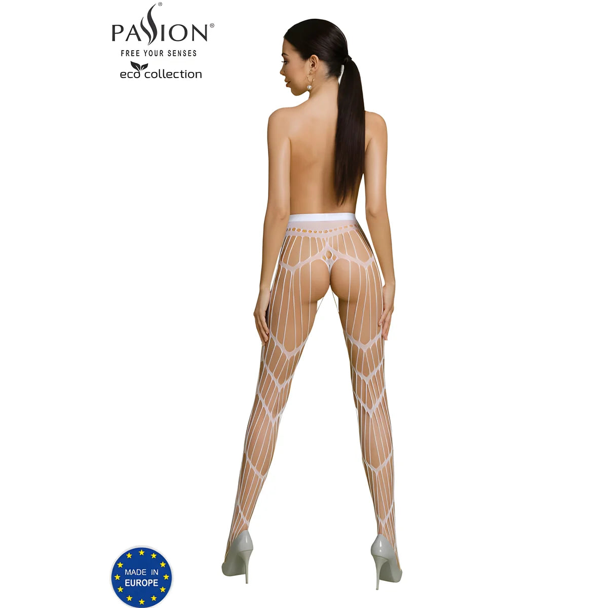 passion bodystocking eco collection eco s006 noir