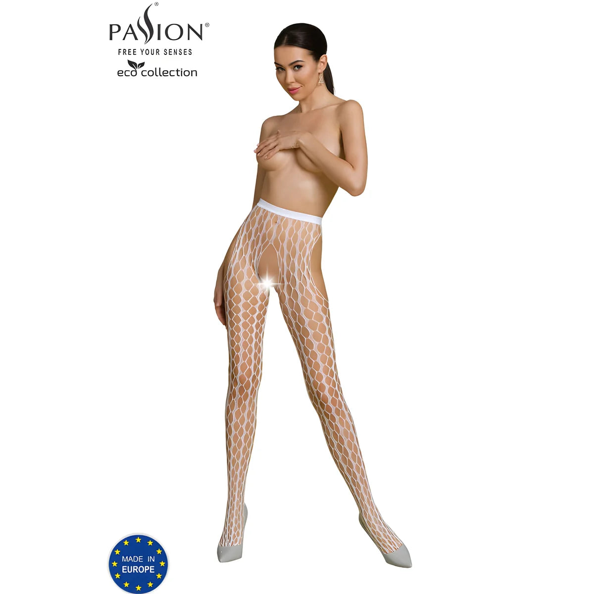 passion bodystocking eco collection eco s007 noir