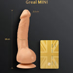 Gode réaliste Bali en silicone doux et discret - Vignette | Adopt1toy