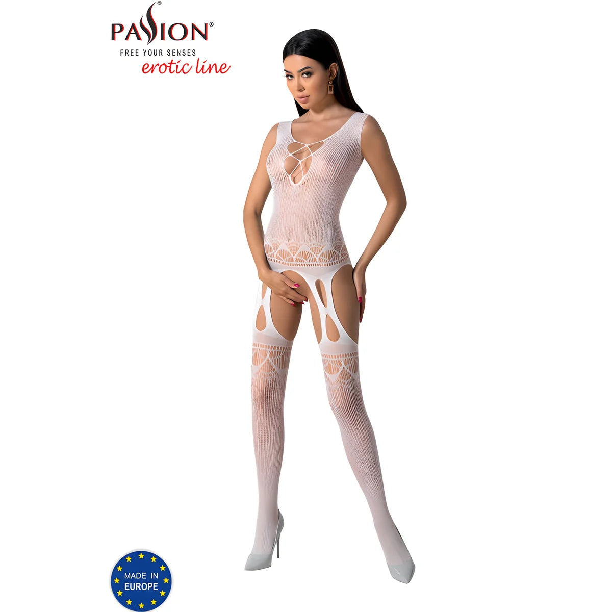 passion bs099 bodystocking noir taille unique