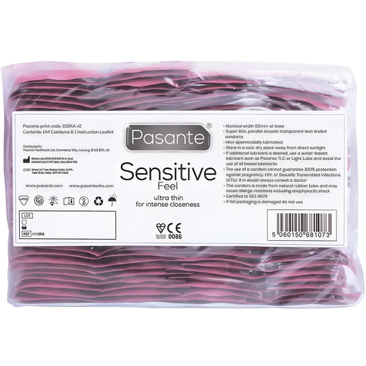 pasante preservatifs sensibles sac 144 unites