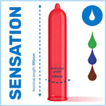 Préservatifs saveurs chocolat et fruits 288 - Vignette | Adopt1toy