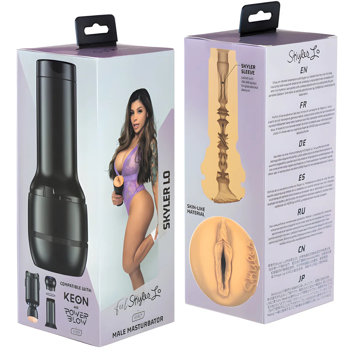 kiiroo feel skyler lo stars collection strokers compatibles powerblow