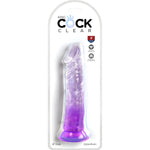 Gode réaliste Ventouse - King Cock 19.7 cm CLEAR - Vignette | Adopt1toy