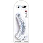 Gode réaliste Ventouse - King Cock 16,5 cm CLEAR - Vignette | Adopt1toy