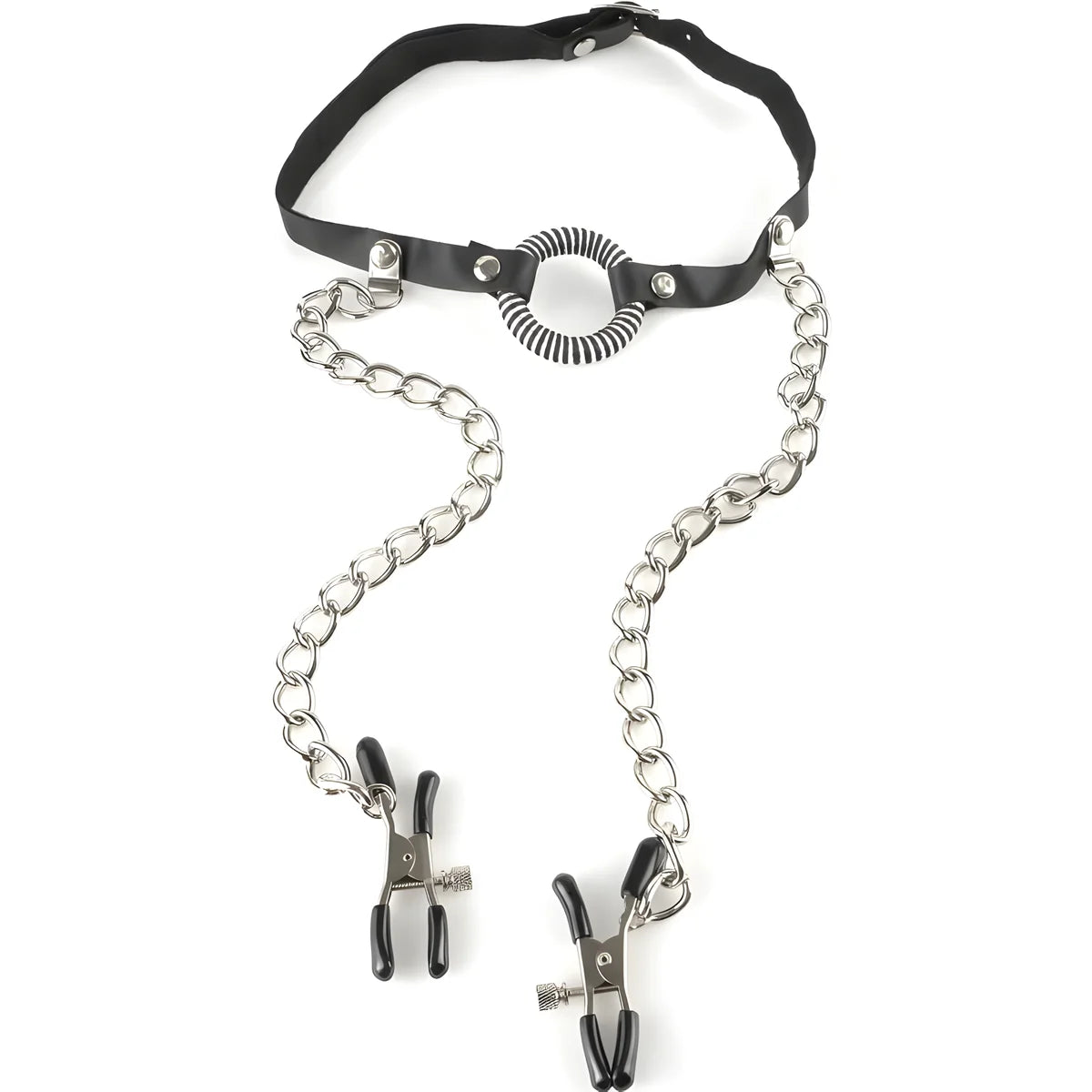 fetish fantasy series gag avec pinces nipple