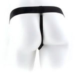 FETISH FANTASY SERIES - HARNAIS RÉGLABLE TÉLÉCOMMANDE PÉNIS RÉALISTE AVEC TESTICULES 23 CM - Vignette | Adopt1toy