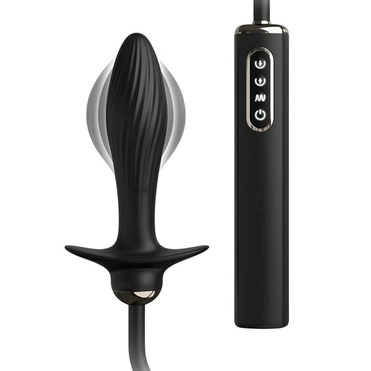 anal fantasy elite collection plug gonflable et vibrateur auto throb