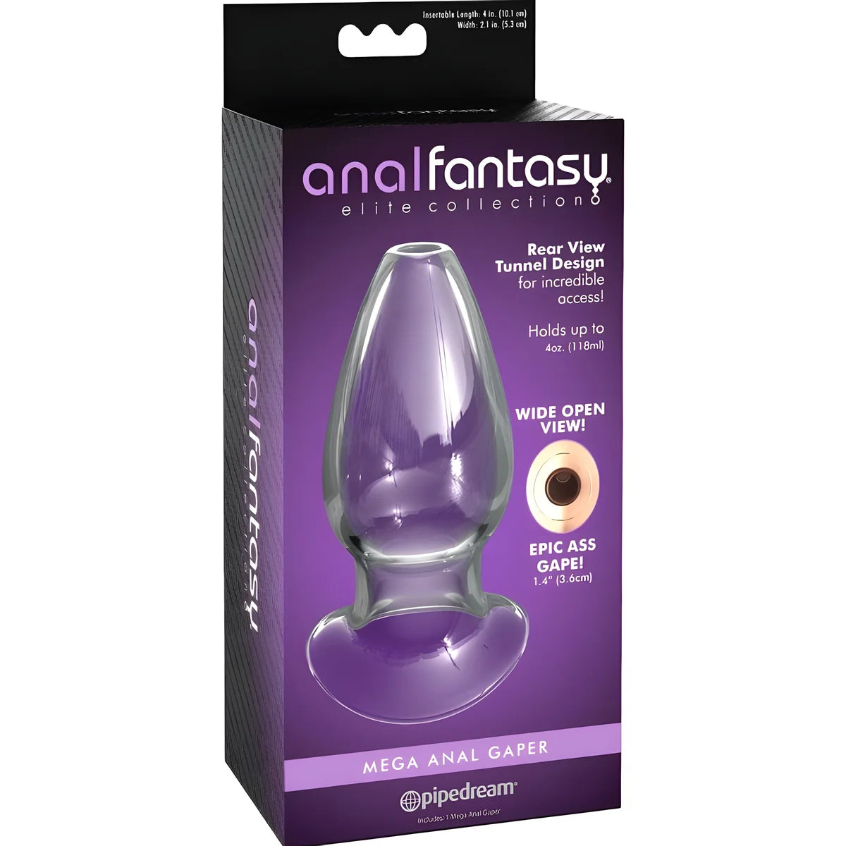 anal fantasy elite collection dilatateur en cristal anal gaper taille l