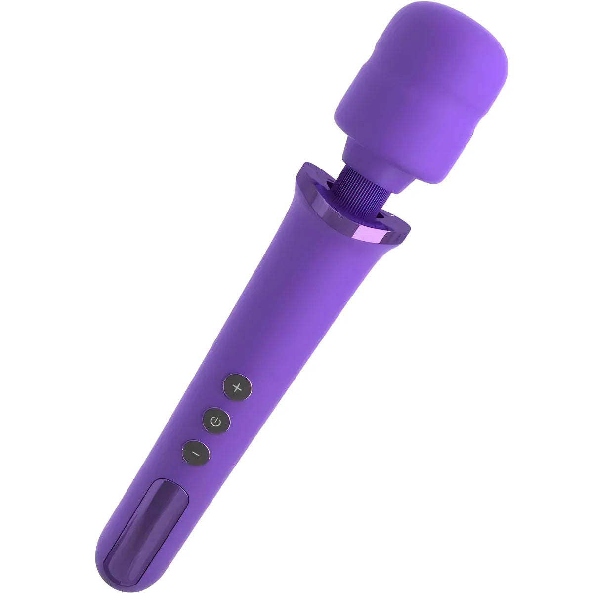 fantasy for her baguette de massage rechargeable pour elle vibrateur 50 niveaux violettes