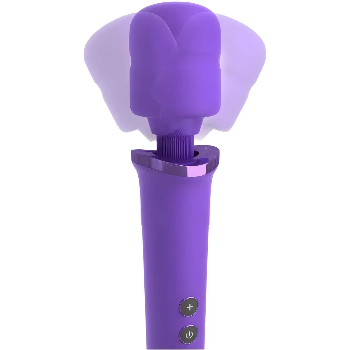 fantasy for her baguette de massage rechargeable pour elle vibrateur 50 niveaux violettes