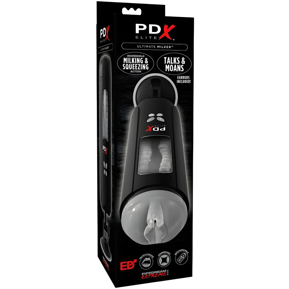 pdx elite stroker ultimate milker avec voix