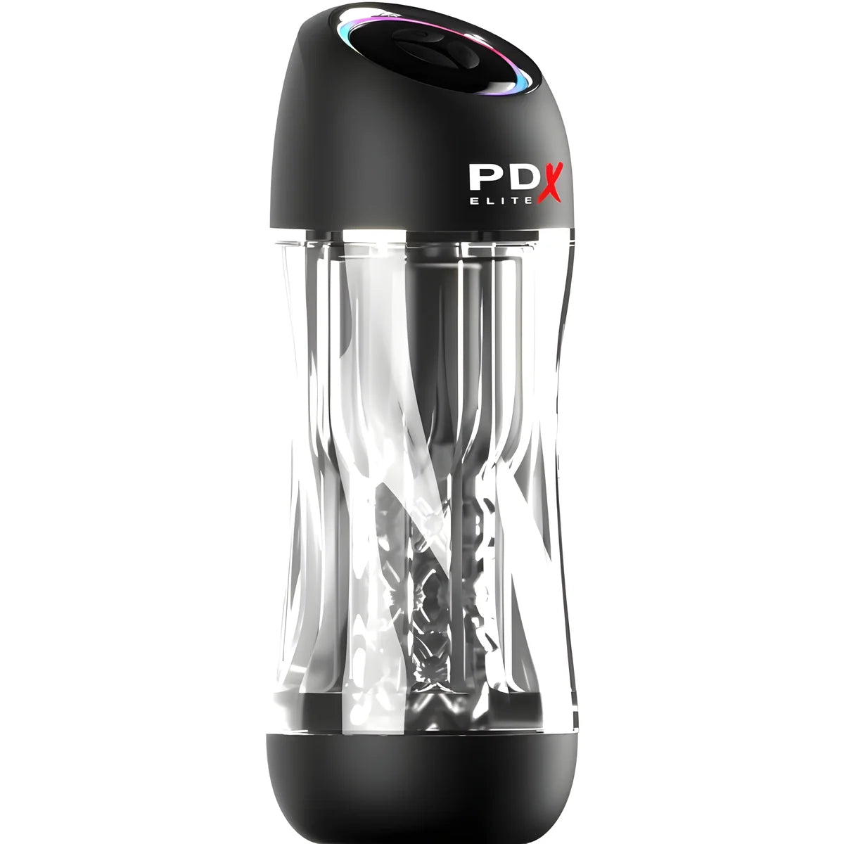 pdx elite vibrateur stroker viewtube pro transparent