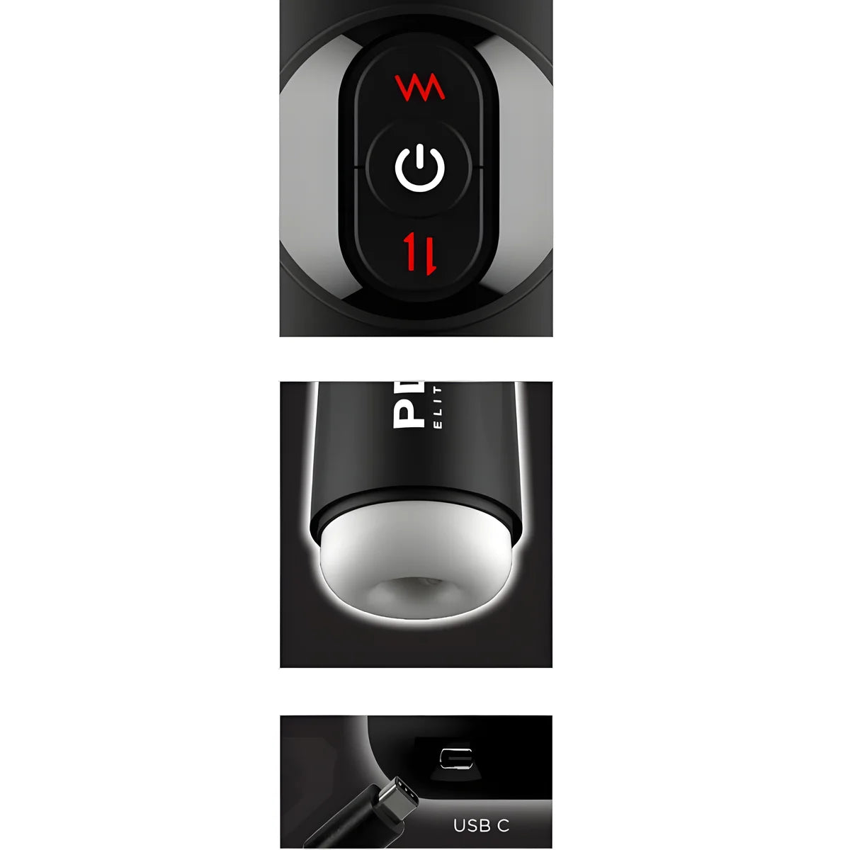 pdx elite vibrateur stroker moto milker