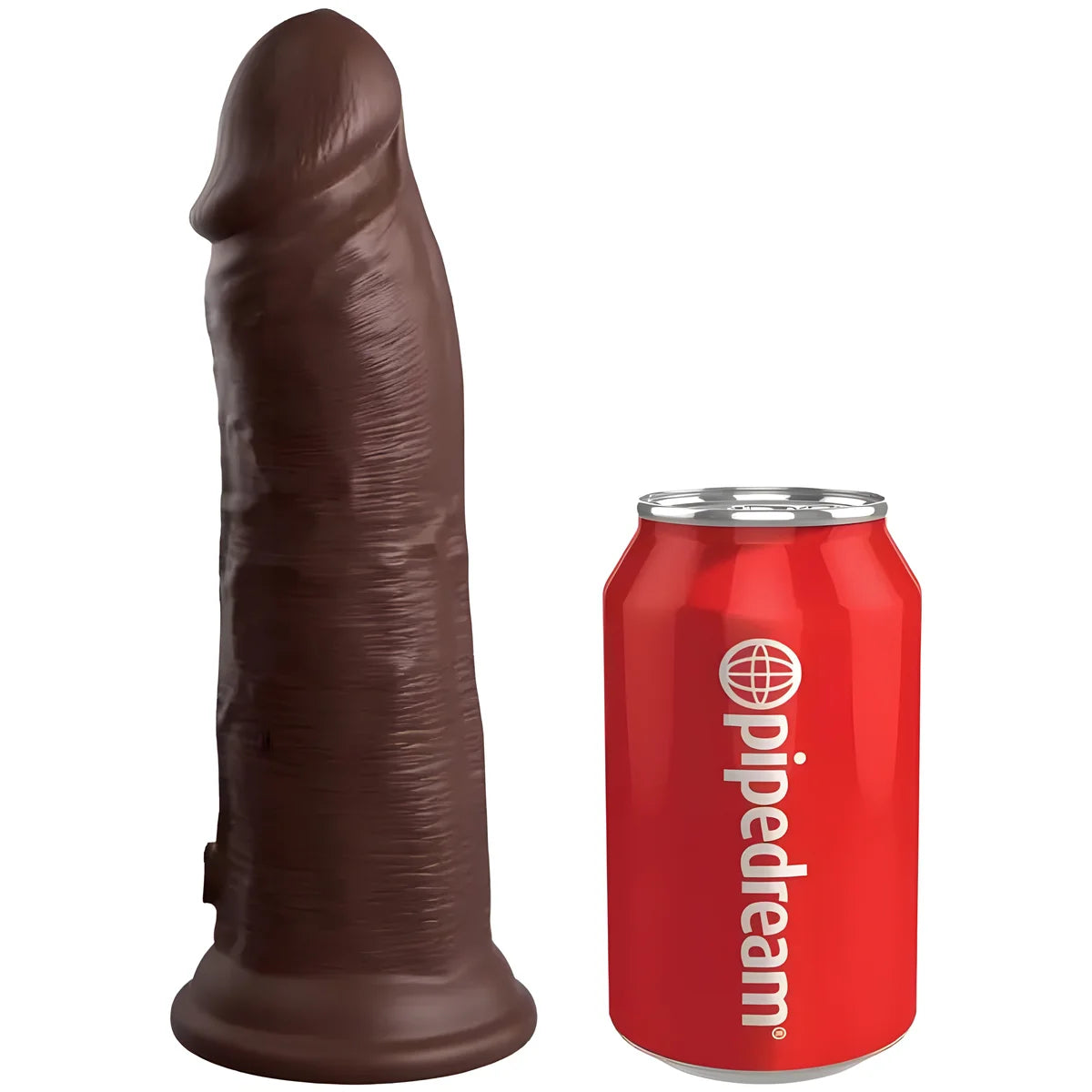 king cock elite gode realiste en silicone 20 3 cm marron