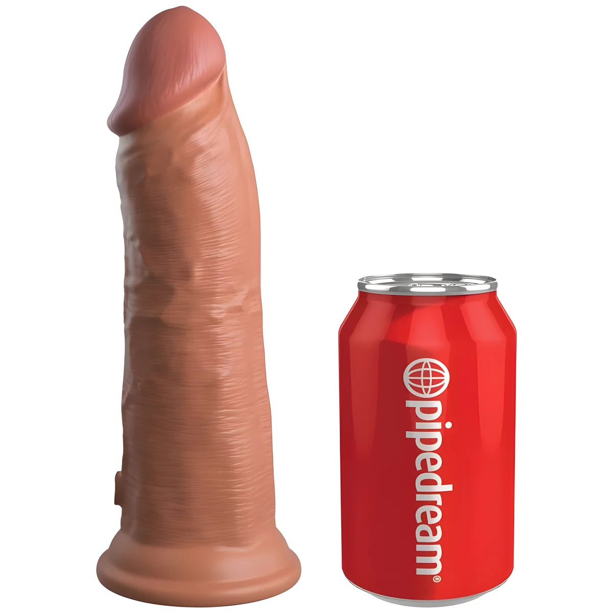 king cock elite gode realiste en silicone 20 3 cm caramel