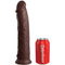 king cock elite gode realiste en silicone 28 cm marron