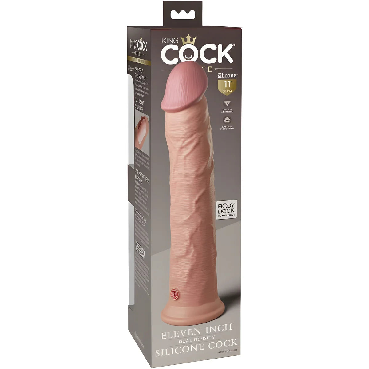 king cock elite gode realiste en silicone 28 cm