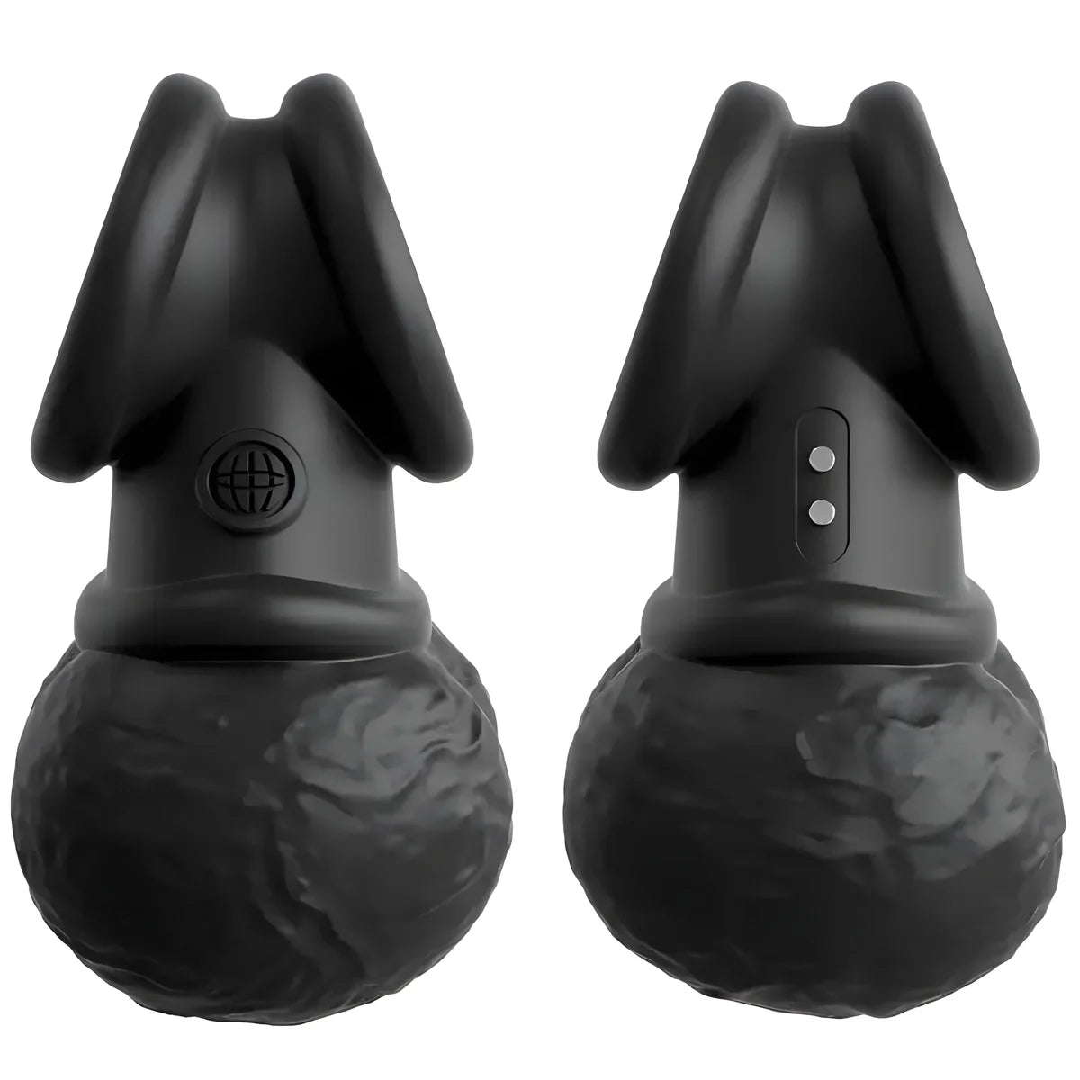 king cock elite anneau avec testicule vibrant silicone