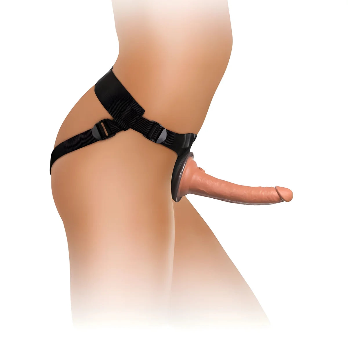 king cock elite harnais reglable confortable avec gode 17 8 cm