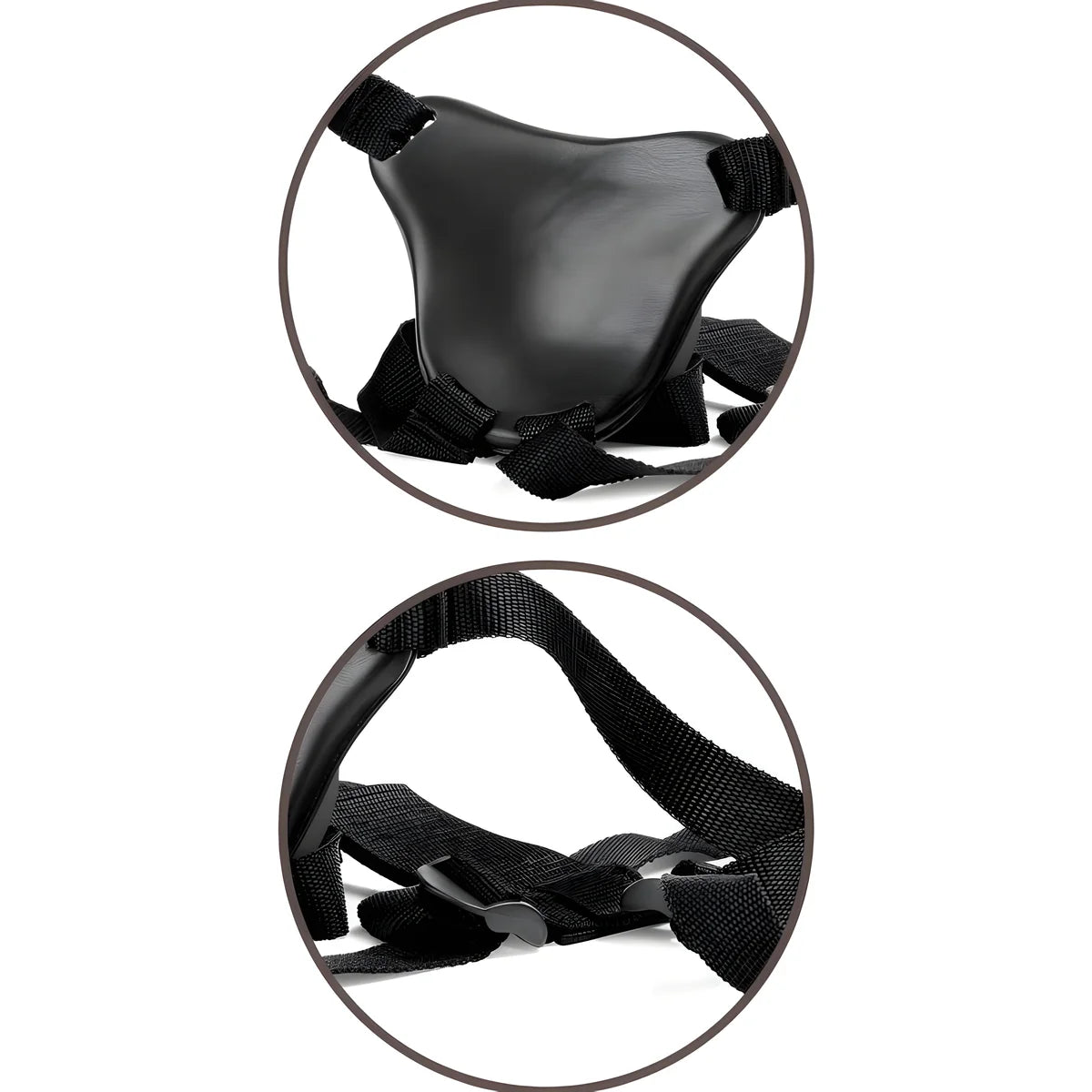 king cock elite harnais reglable confortable avec gode 17 8 cm