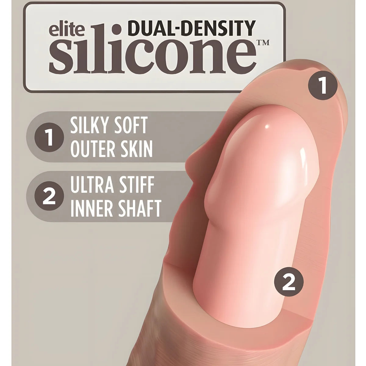 king cock elite kit harnais reglable deluxe anneau avec testicules gode 20 3 cm