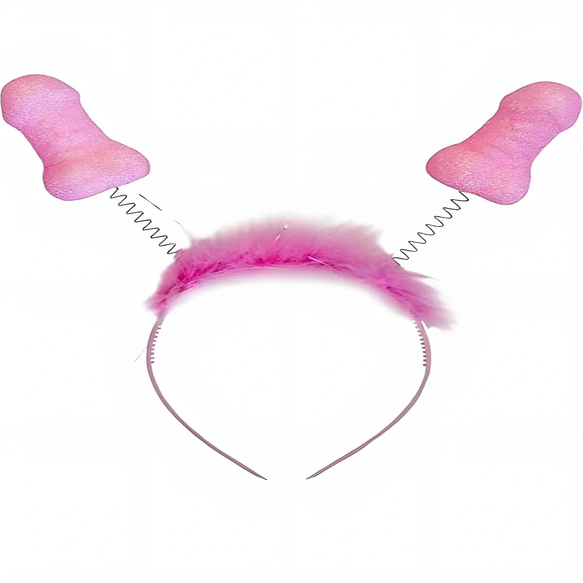 diablo picante 6 unites antennes pito rose a paillettes