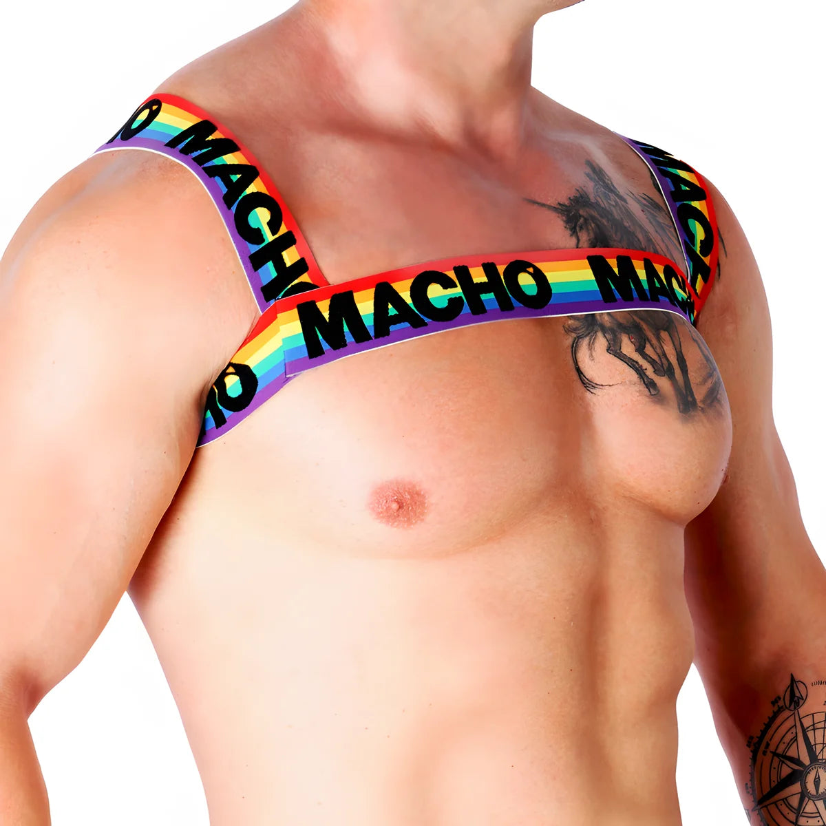 macho harnais double pride limited
