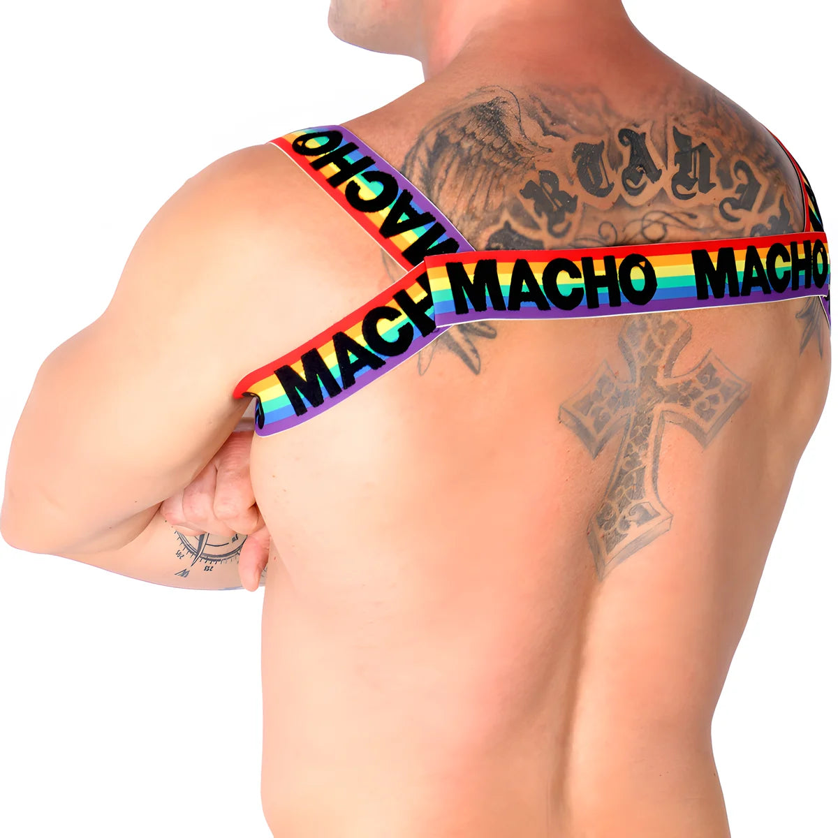 macho harnais double pride limited