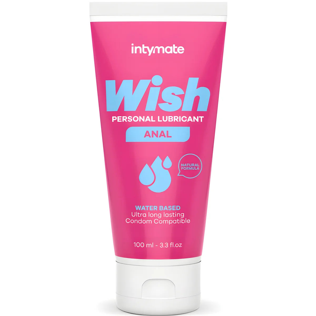 intimateline intymate lubrifiant anal base deau wish 100 ml