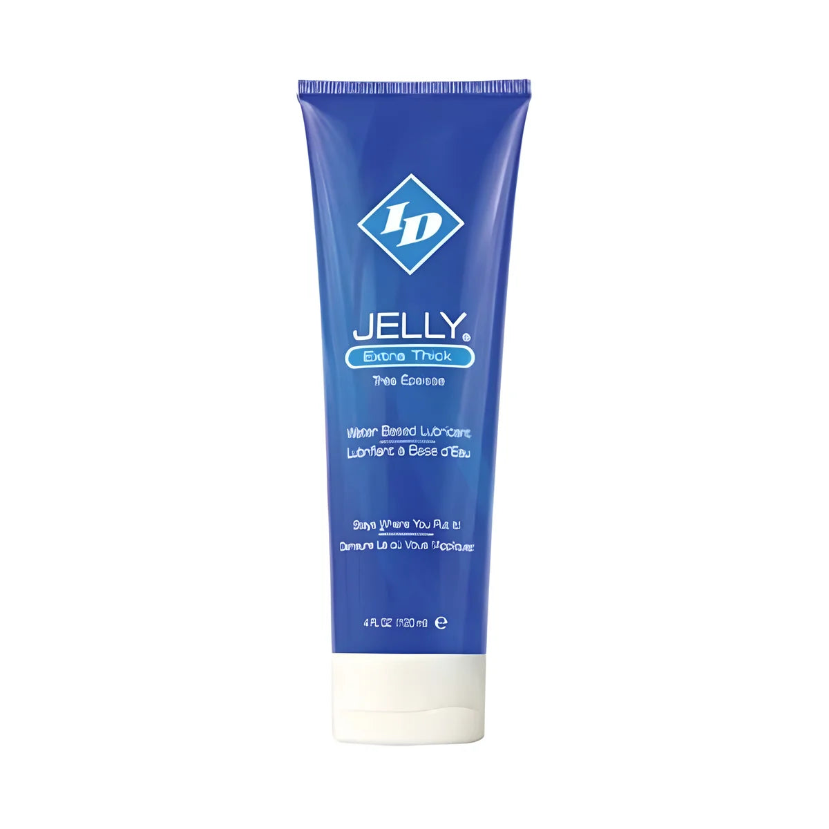 id jelly lubrifiant a base deau tube de voyage extra epais 120 ml