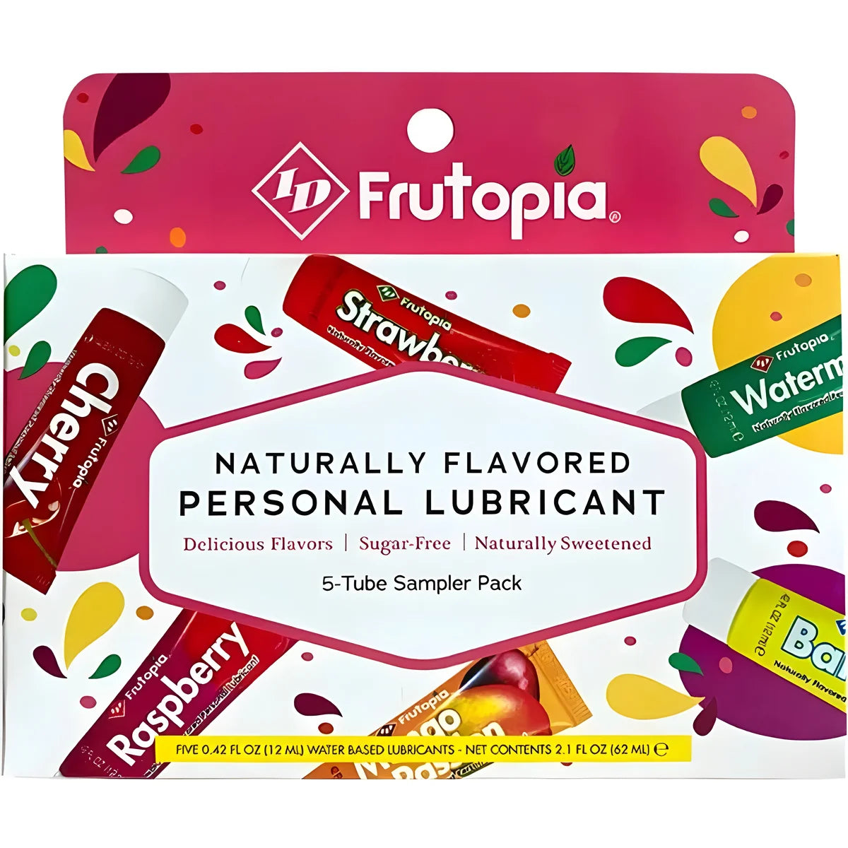 id frutopia lubrifiant assortiment 5 pack 12 ml